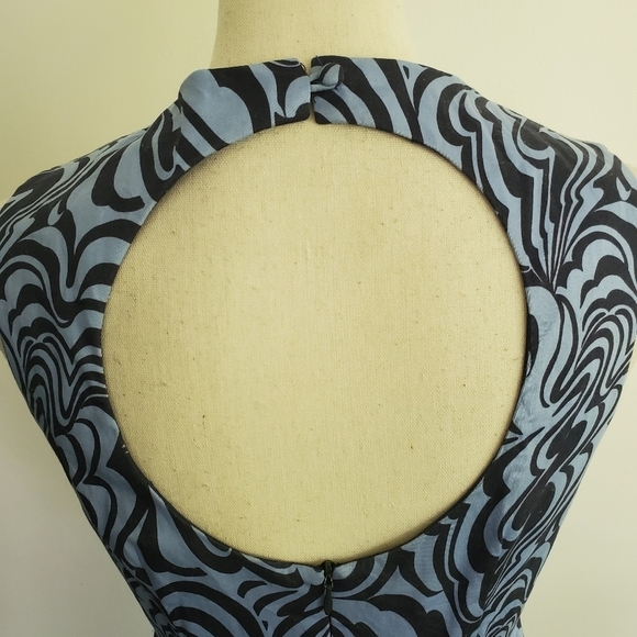 Nanette Lepore Cobalt Buonissimo Sheath Beaded Dress - Picture 6 of 12